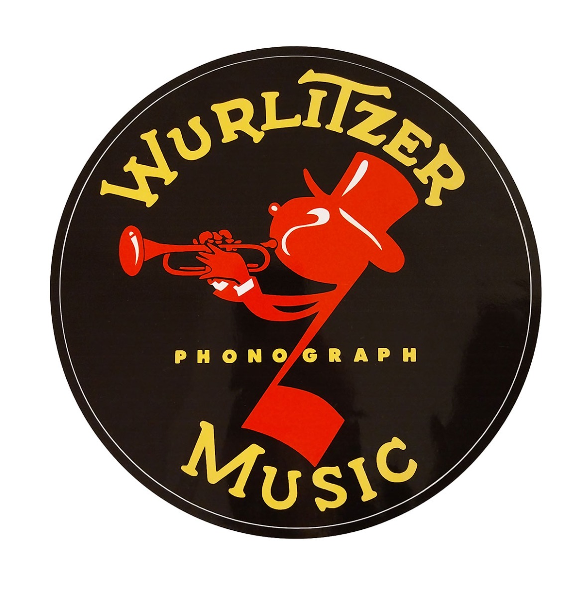 Johnny One Note Sticker Voor Stapelaat Voor Wurlitzer Pre 1250 Models (LP) | Wurlitzer