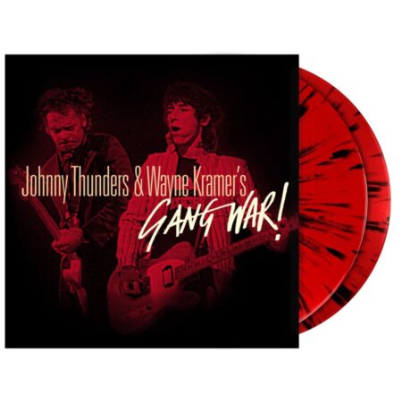 Johnny Thunders & Wayne Krame - Gang War! (Rood Zwart Splatter) (Record Store Day Black Friday 2025) 2 (LP) | Fiftiesstore