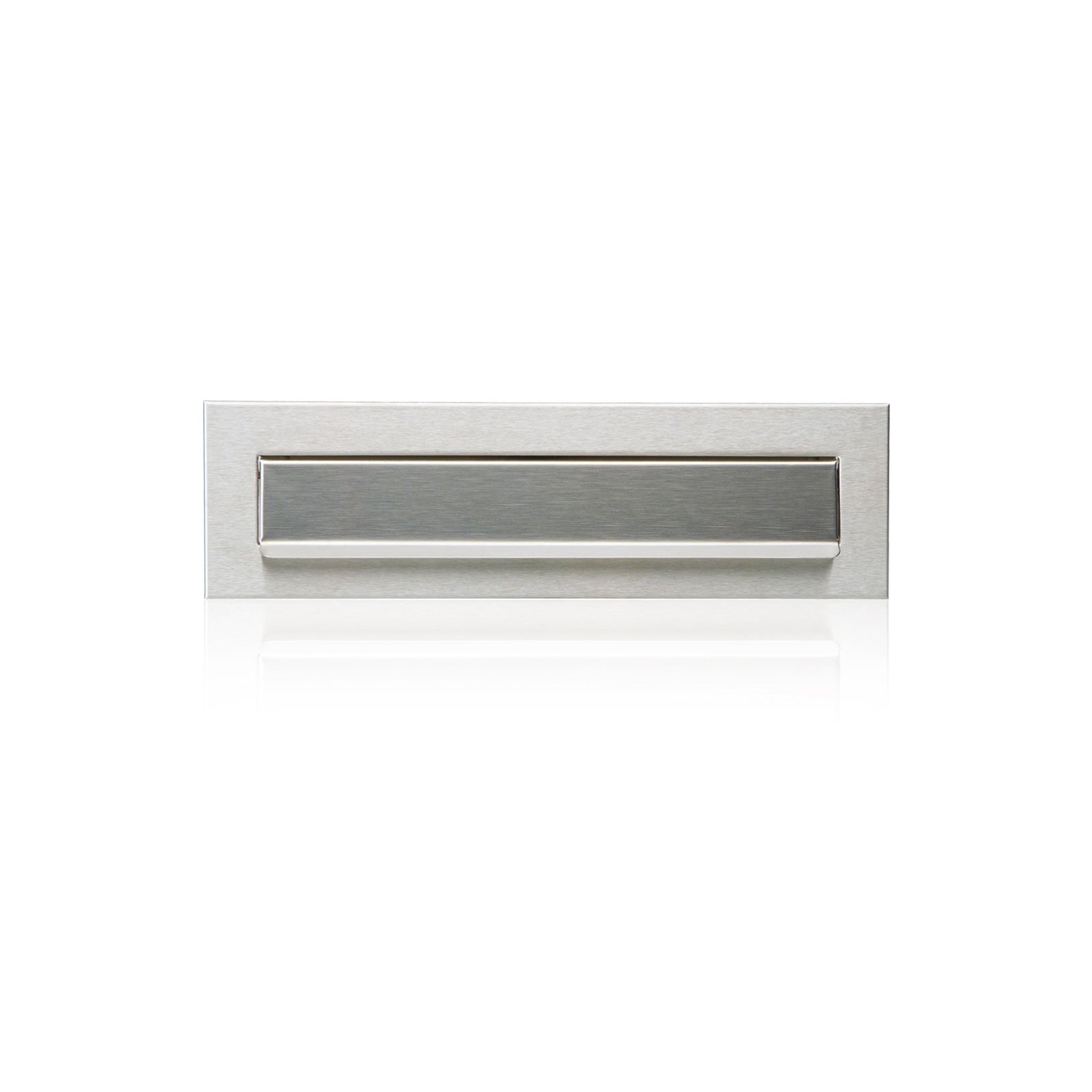 Joma briefplaat 315x90 mm - RVS | Joma