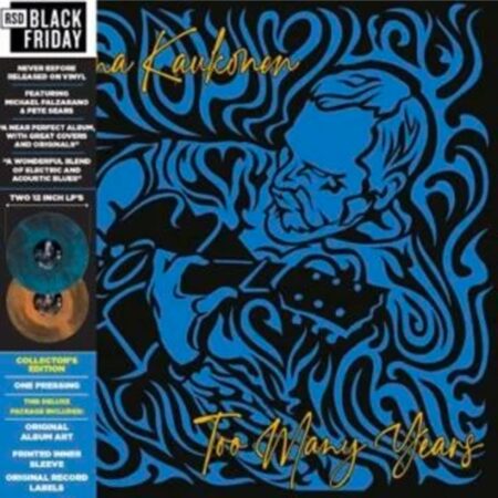 Jorma Kaukonen - Too Many Years (Gekleurd Vinyl) (Record Store Day Black Friday 2022) (LP) | Fiftiesstore