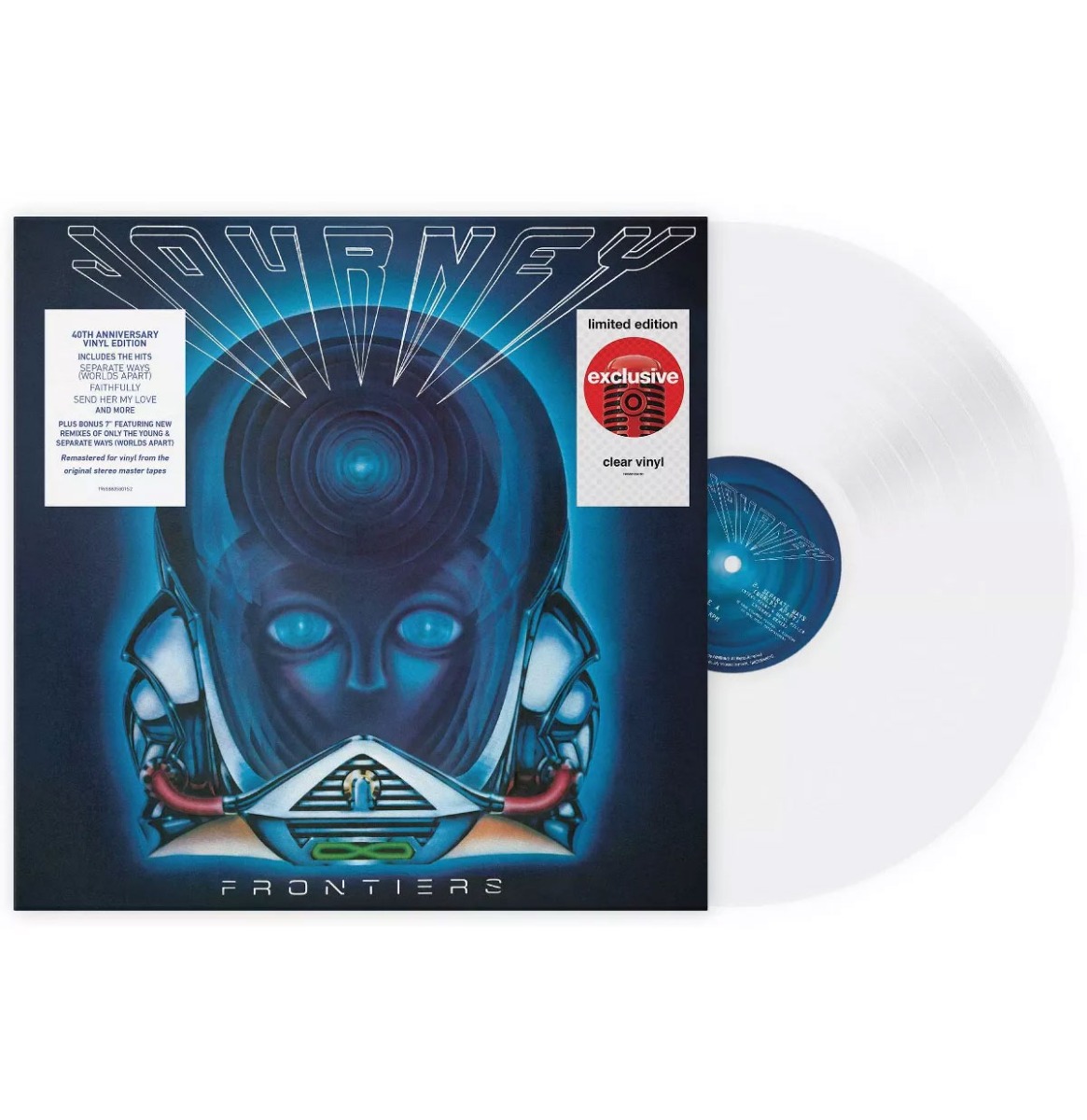 Journey - Frontiers 40th Anniversary (Doorzichtig Vinyl) (Target Exclusief) (LP) | Fiftiesstore