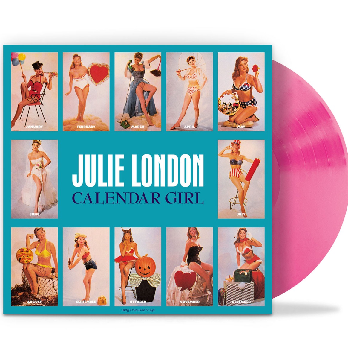 Julie London - Calendar Girl (Gekleurd Vinyl) (LP) | Fiftiesstore