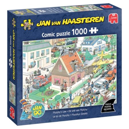 Jumbo Puzzel Jan Van Haasteren - De Wet Van Murphy 1000 Stukjes | Jumbo