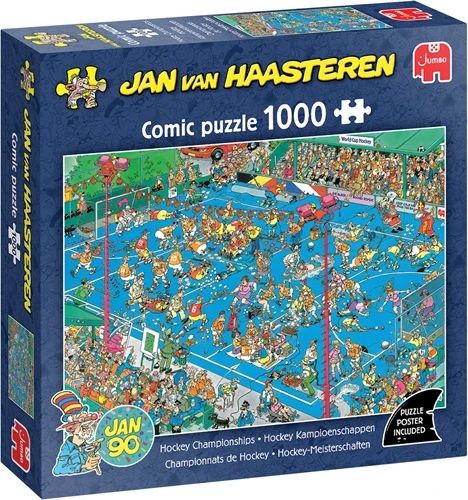 Jumbo Puzzel Jan Van Haasteren Hockey Kampioenschappen (1000) | Jumbo