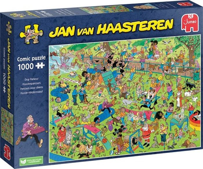 Jumbo Puzzel Jan Van Haasteren Hondenparcours 1000 Stukjes | Jumbo