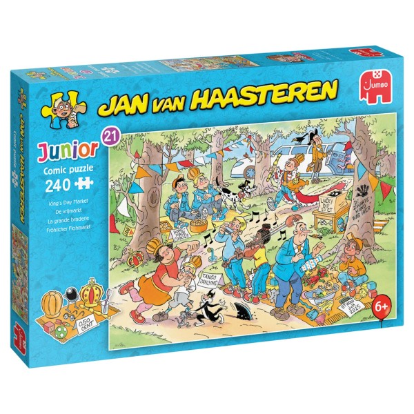 Jumbo Puzzel Jan Van Haasteren Junior Vrijmarkt (240) | Jumbo