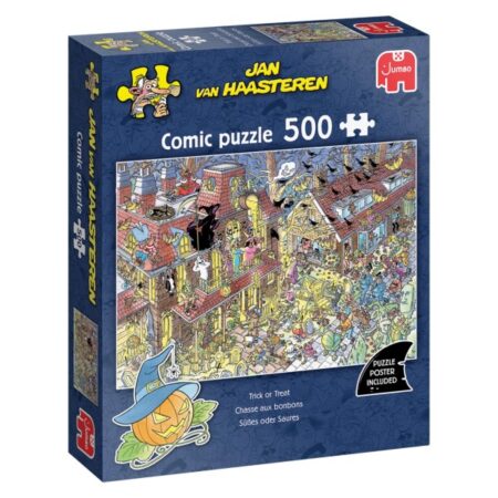 Jumbo Puzzel Jan Van Haasteren Trick Or Treat (500) | Jumbo