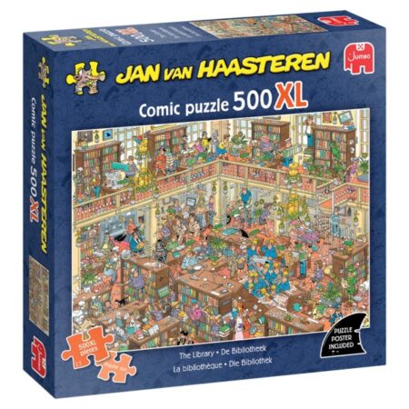 Jumbo Puzzel Jan van Haasteren De Bibliotheek (500xl) | Jumbo