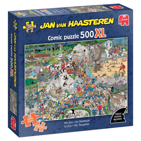 Jumbo Puzzel Jan van Haasteren De Dierentuin (500xl) | Jumbo