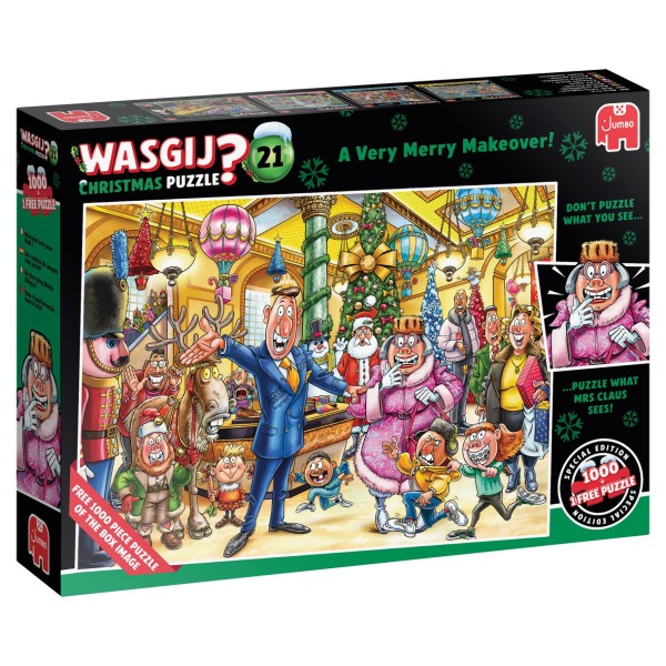 Jumbo Puzzel Wasgij Christmas 21 Titel Tbd (2x1000) | Jumbo