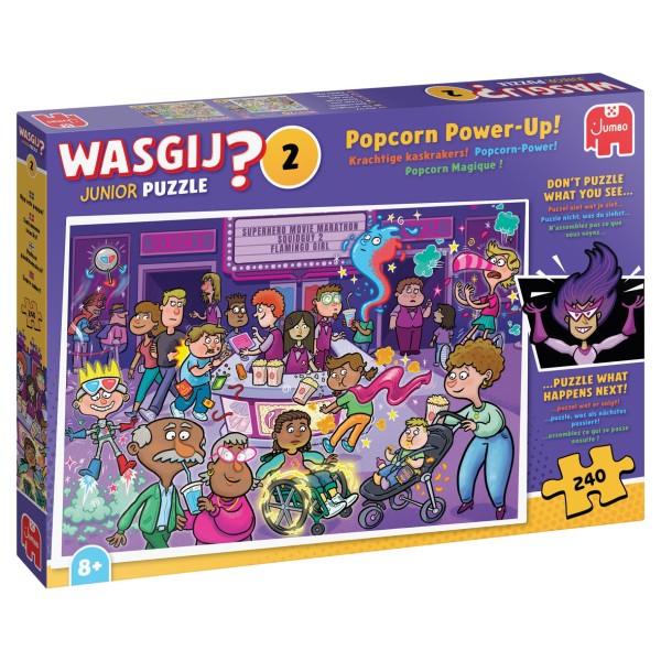 Jumbo Puzzel Wasgij Junior Kaskrakers (240) | Jumbo