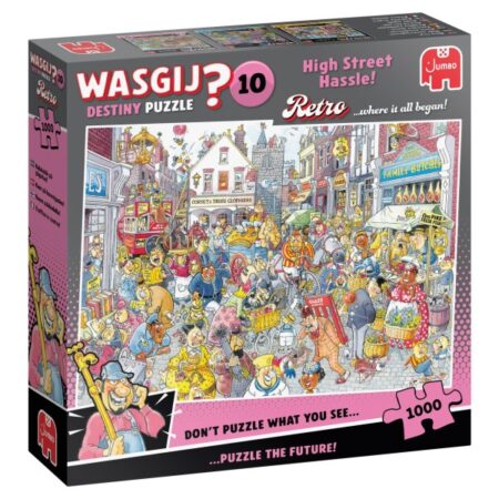 Jumbo Puzzel Wasgij Retro Destiny 10 Chaos In De Winkelstraat (1000) | Jumbo