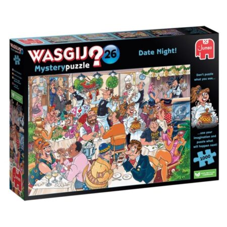 Jumbo Puzzel Wasgij Retro Mysterie 26 Date Night 1000 Stukjes | Jumbo