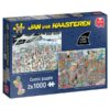 Jumbo puzzel Jan van Haasteren ruimte en film 2x1000 | Jumbo