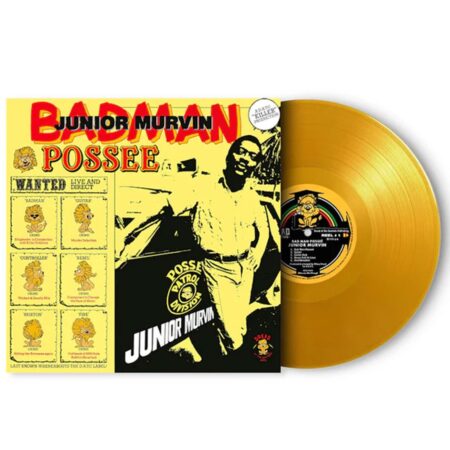 Junior Murvin - Bad Man Possee (Limited Edition Transparant Geel Vinyl) (LP) | Fiftiesstore