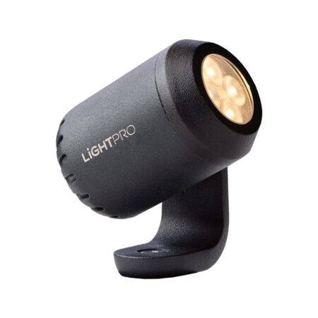 Juno 2 LED Prikspot - 1.5 Watt - 160 Lumen - 3000K warm wit - 12V - Kantelbaar - Tuinspot - Grondspot - IP67 Waterdicht - Antraciet | Lightpro