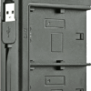 Jupio USB Duo Charger LCD voor Canon LP-E17