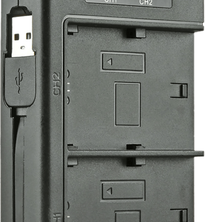 Jupio USB Duo Charger LCD voor Sony NP-FW50