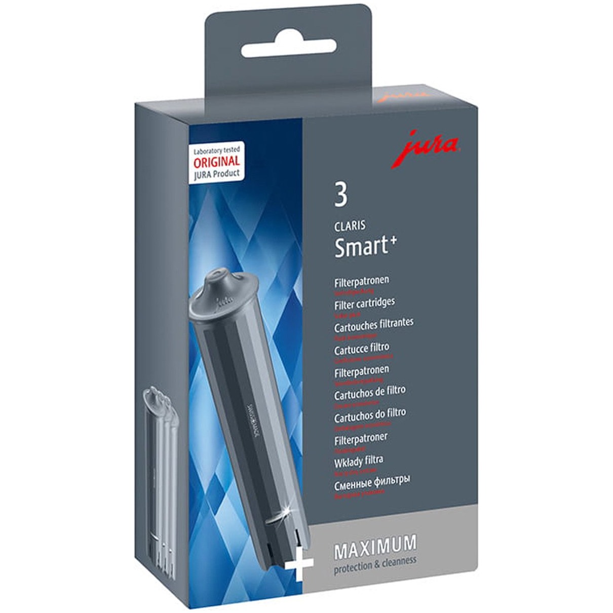 Jura CLARIS Smart+ filter (3 stuks) Koffie accessoire | JURA