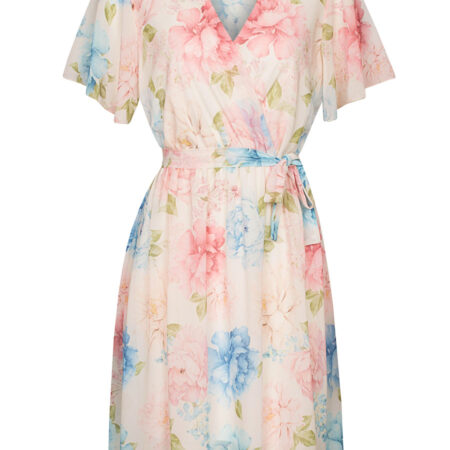 Jurk Abigail Bloemen Pastel | Fashionize