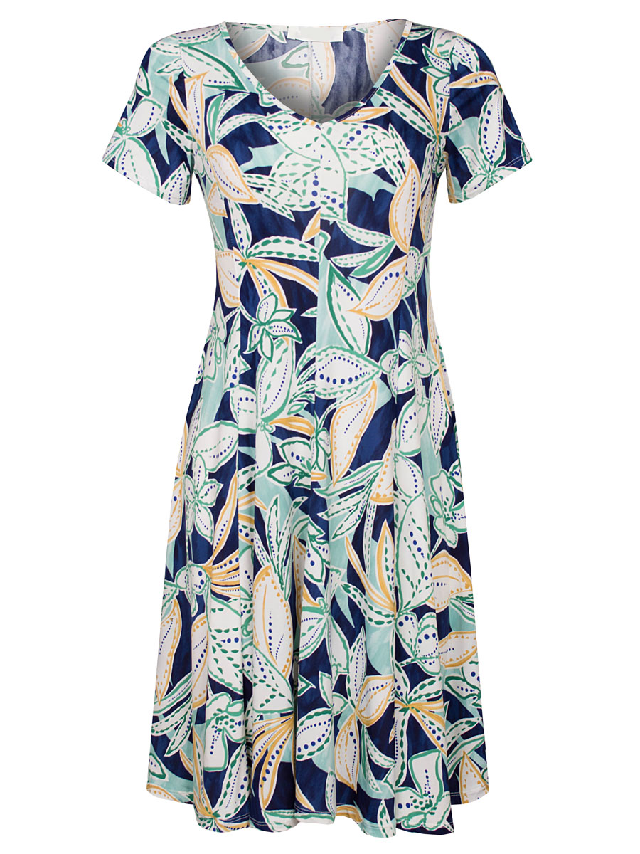 Jurk Ashley Blauw | Fashionize
