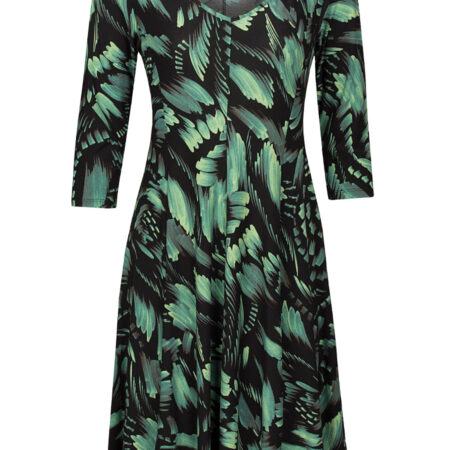 Jurk Betty Groen | Fashionize