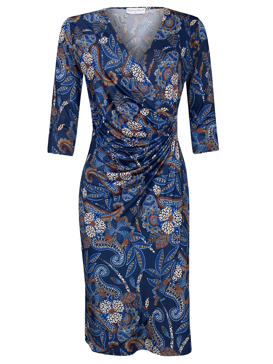 Jurk Claudia Navy | Kingdom of Heaven
