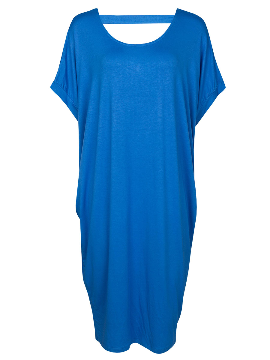 Jurk Comfy Blauw | Fashionize