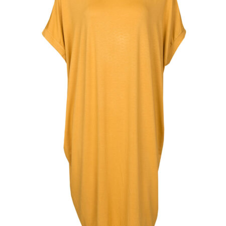 Jurk Comfy Oker | Fashionize