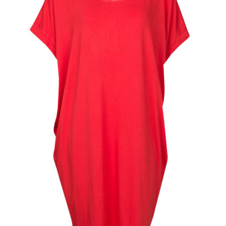 Jurk Comfy Rood | Fashionize