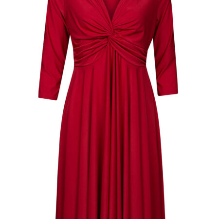 Jurk Davina Rood | Fashionize
