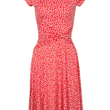 Jurk Dots Rood | Fashionize