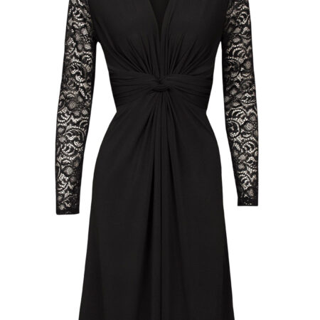 Jurk Elegant Kant Zwart | Kingdom of Heaven