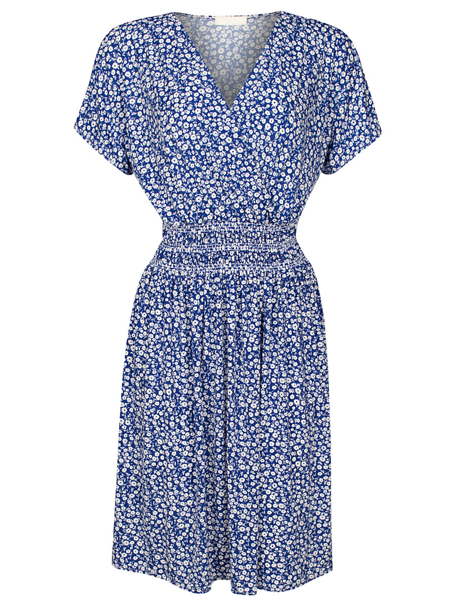 Jurk Eveline Blauw | Fashionize