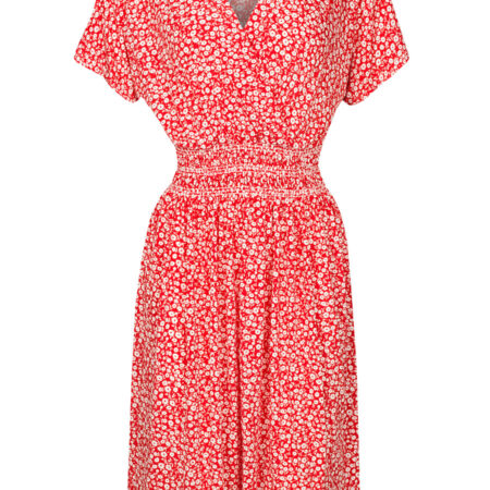 Jurk Eveline Rood | Fashionize