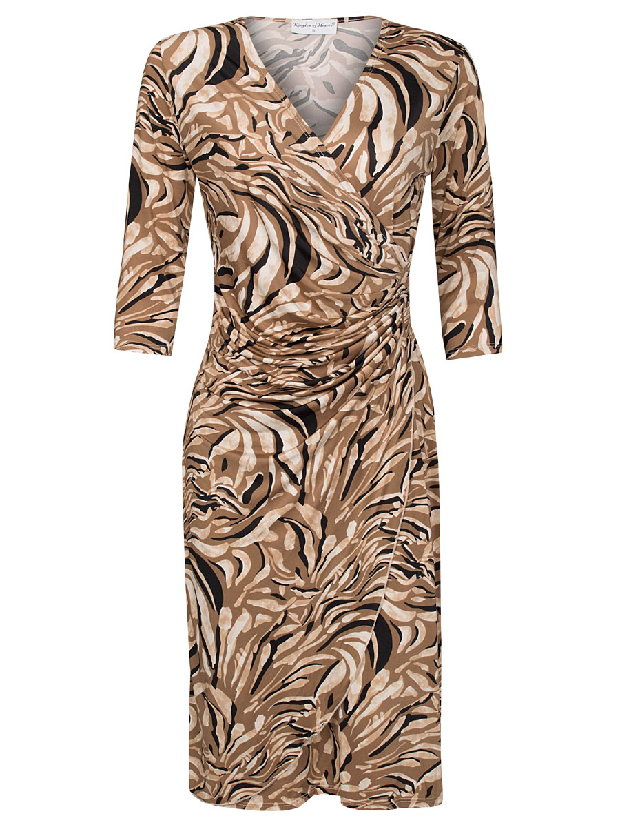 Jurk Feline Beige | Kingdom of Heaven