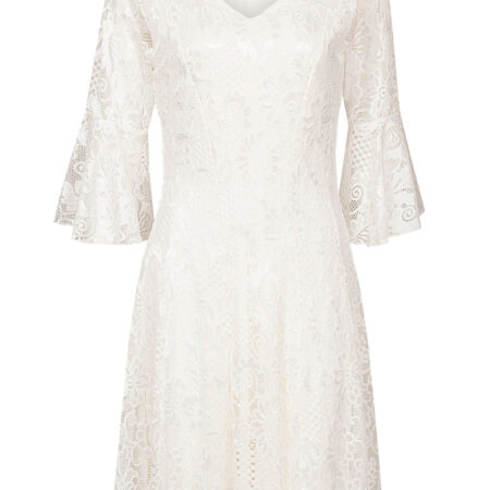 Jurk Kant Off-White | Kingdom of Heaven