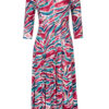 Jurk Lilian Bordeaux | Fashionize