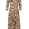 Jurk Lilian Bruin | Fashionize