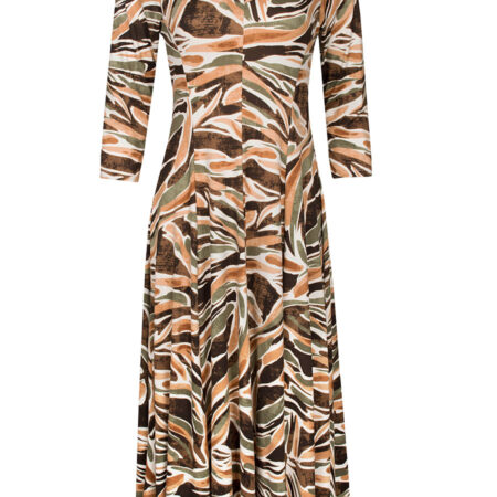 Jurk Lilian Bruin | Fashionize