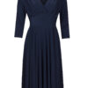 Jurk Marilyn Donkerblauw | Fashionize