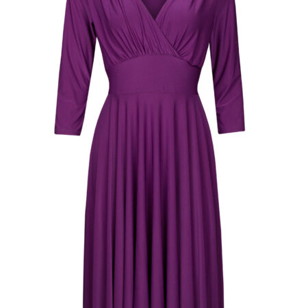 Jurk Marilyn Paars | Fashionize