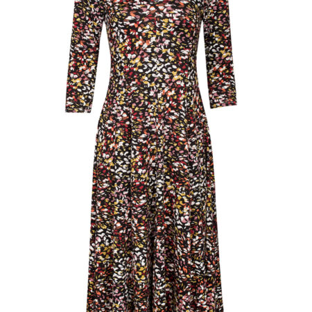 Jurk Monique Zwart | Fashionize