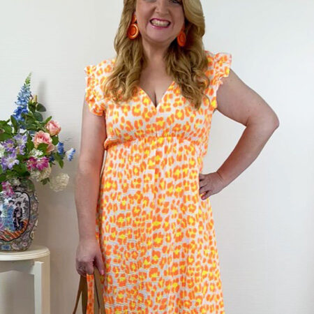 Jurk Neon Oranje | Fashionize