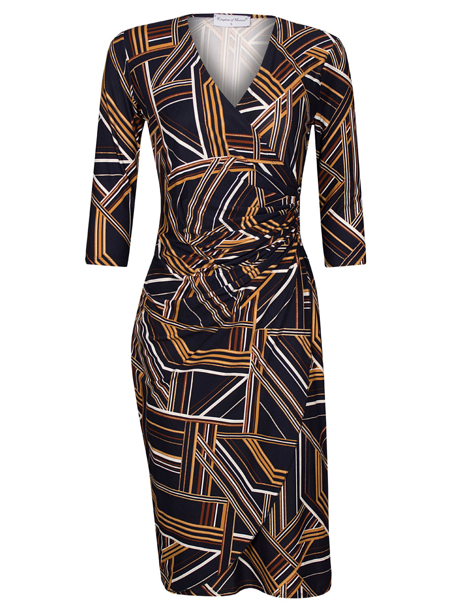 Jurk Nicolette Navy | Kingdom of Heaven