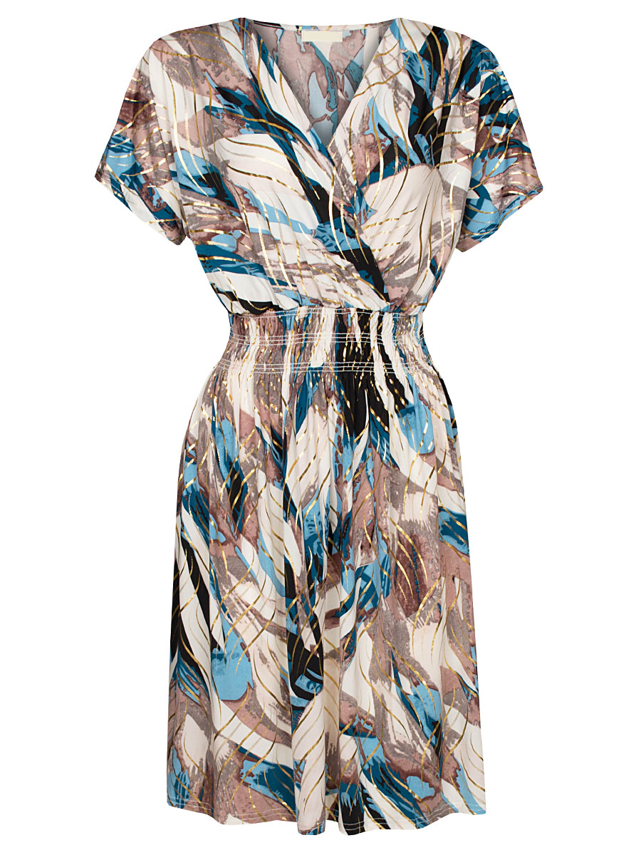 Jurk Sheila Petrol | Fashionize