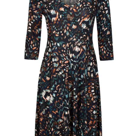 Jurk Shirley Navy | Fashionize
