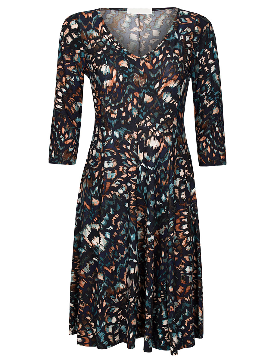 Jurk Shirley Navy | Fashionize