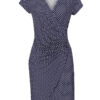 Jurk Stippen Navy | Kingdom of Heaven