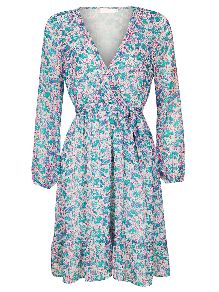 Jurk Yvette Turquoise | Fashionize